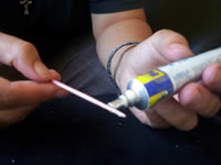glue on beads