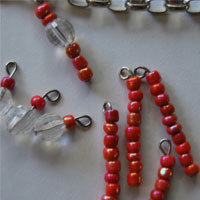 valentines beaded headpins
