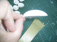 cut eggs in half