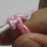 turn crochet needle