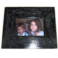 crazy cracks picture frame