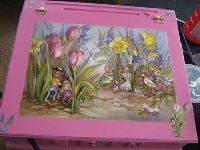 pink lap desk