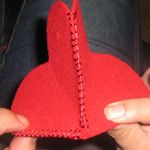 blanket stitch felt