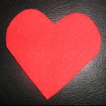 felt heart
