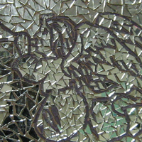 mosaic angel placemat