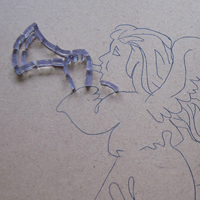 tracing angel design