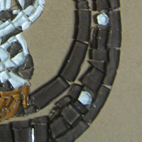 round mosaic tiles