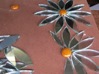 daisy mirror mosaic