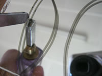 cutting mirror with glass cutter