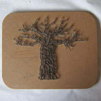 baobab tree mosaic
