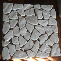 mosaicked tile