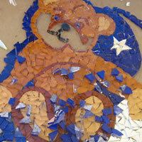mosaic mirror bits