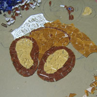 mosaic teddybear