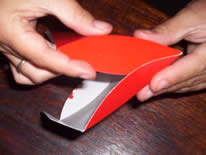 score and fold paper card