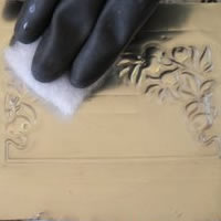 clean pewter with methylated spirits