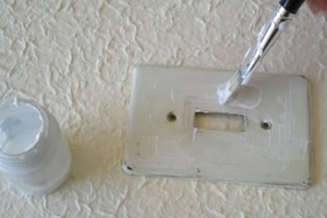 glue onto cover