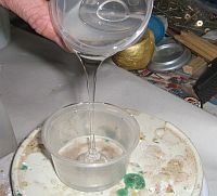 measure resin