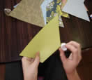 chalking scrapbooking technique