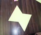 cut out template using scissors
