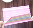 inserting pages to concertina album