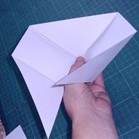 fold and glue paper