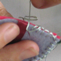 blanket stitch felt together