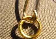 close your hook around a jump ring