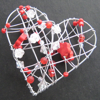 wire hearts