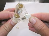 removing plastic clips
