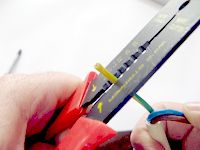 stripping wires