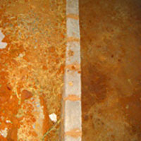 fill gap with soil