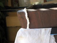 excess glue