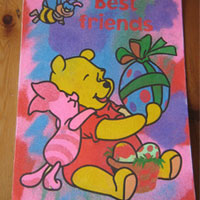 winnie the pooh sand art