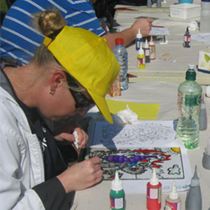 glass painting
