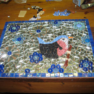 teambuilding mosaic craft