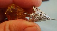thread silver cap