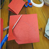 cut out heart shape