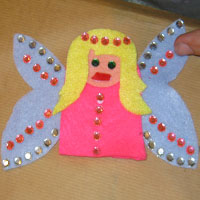 fairy fingerpuppet
