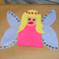 decorated fairy wings