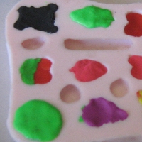 leaving crazy clay to dry