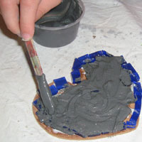 spread grout