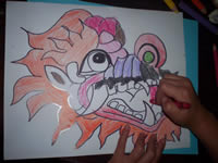 colour in dragon