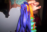 staple tail and streamers