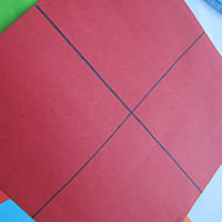 divide card in four
