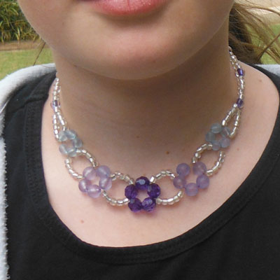 beaded necklace