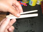 stack and glue 5sticks together