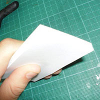 stack cut out pages on top of each other