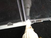Glue hinge
