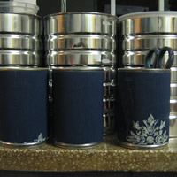 Completed tins