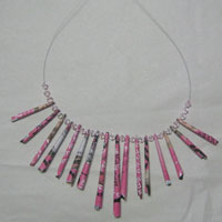 paper necklace